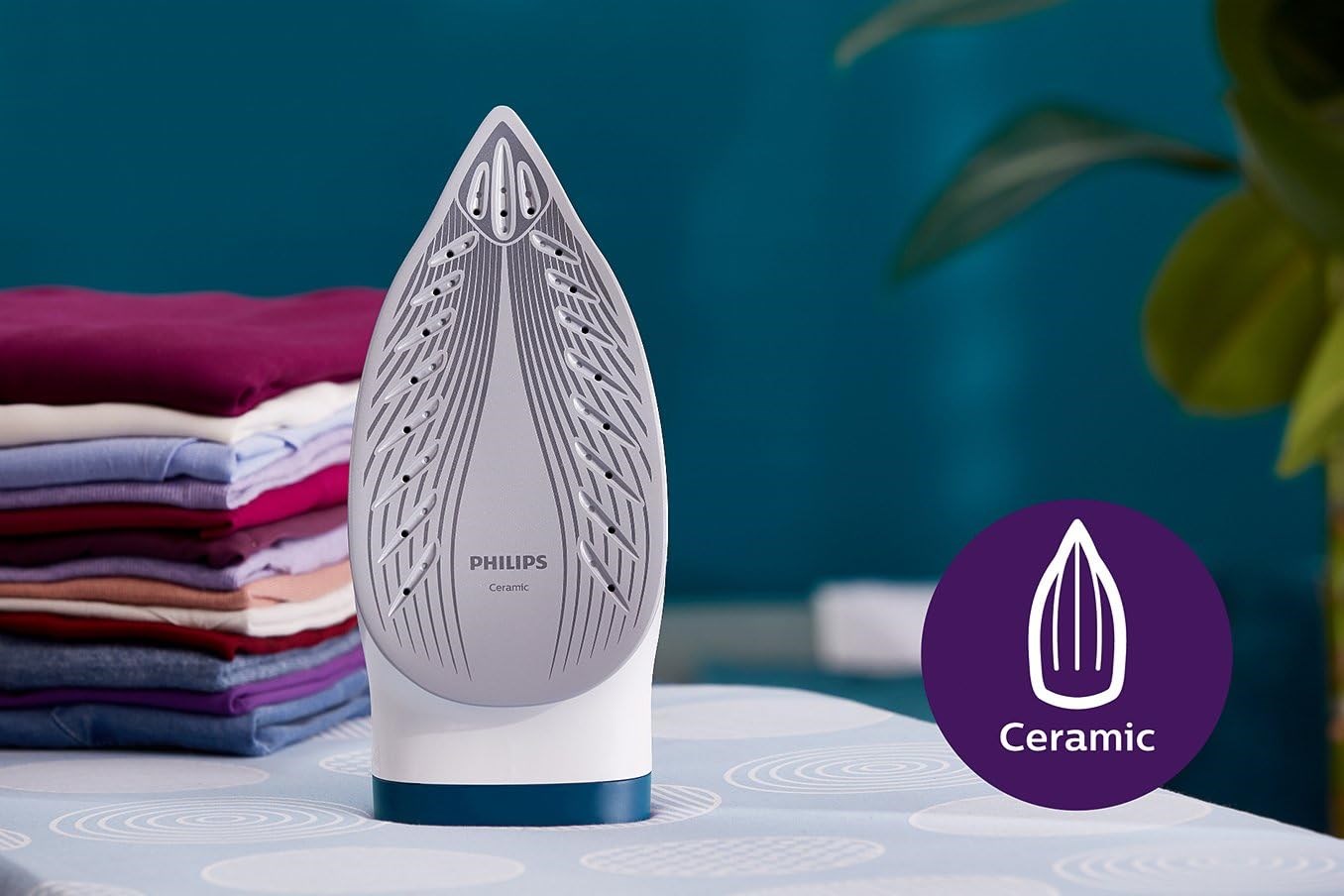 Philips Fast Care Compact GC6734/20 2400 W Buhar Kazanlı Ütü 3 Philips Fast Care Compact GC6734/20 2400 W Buhar Kazanlı Ütü - Görsel 3