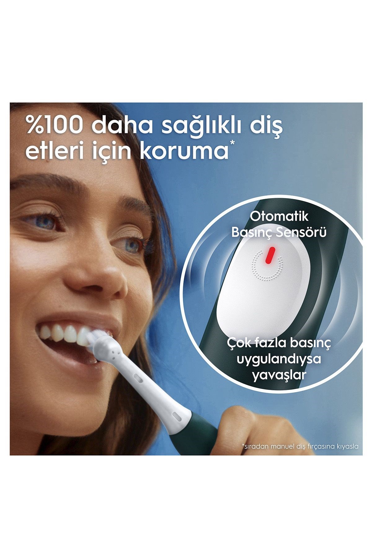 Oral-B iO 2 Şarjlı Diş Fırçası Seti 2'li – Gece Siyahı / Yeşil 5 Oral-B iO 2 Şarjlı Diş Fırçası Seti 2'li – Gece Siyahı / Yeşil - Görsel 5