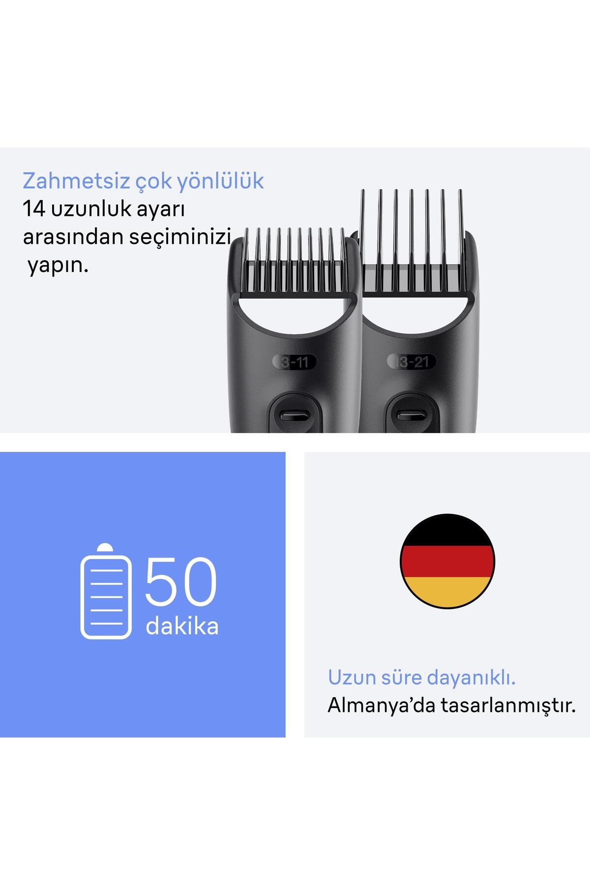 Hepsi Bir Arada Series 3, 8’i 1 arada Tıraş Kiti, Keskin Bıçak, 14 Uzunluk, AIO3540 5 Hepsi Bir Arada Series 3, 8’i 1 arada Tıraş Kiti, Keskin Bıçak, 14 Uzunluk, AIO3540 - Görsel 5