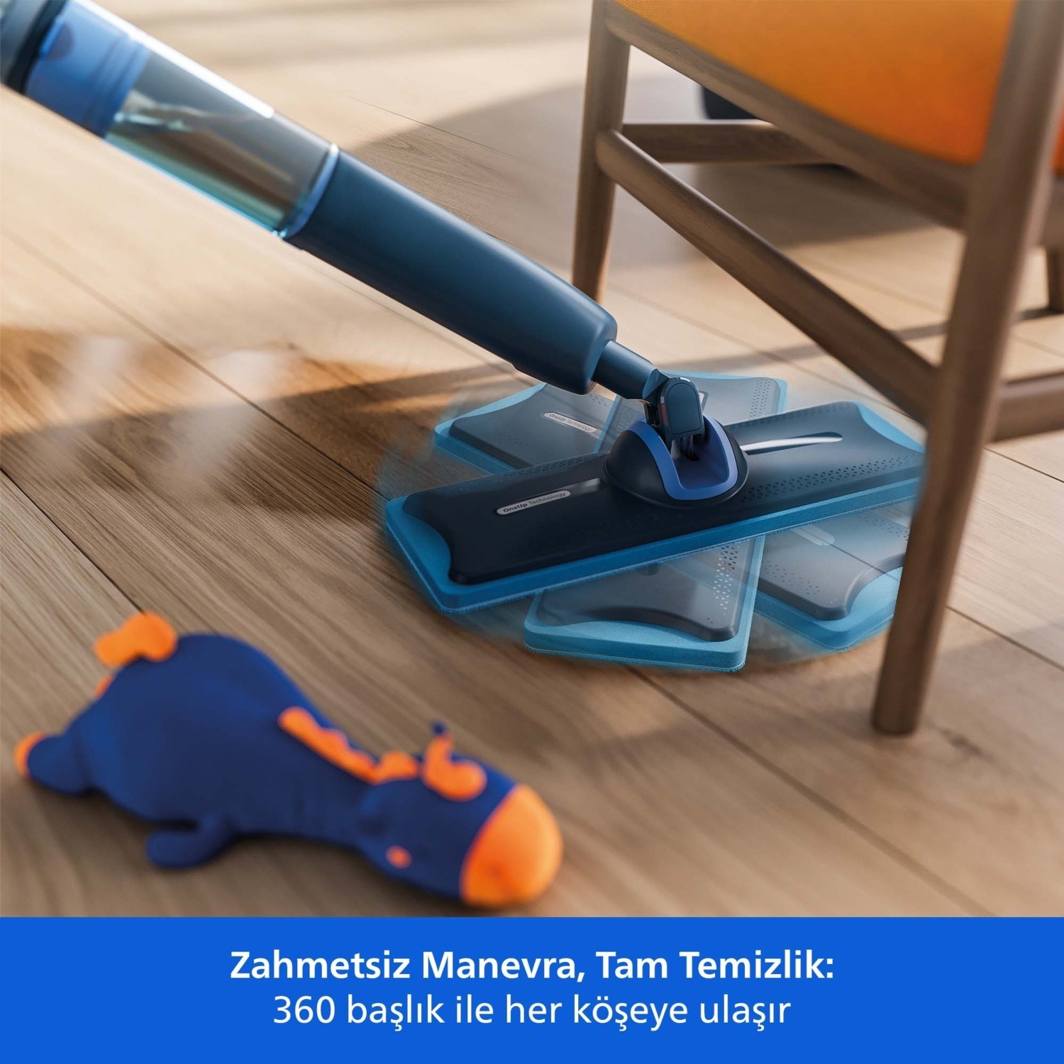 PHİLİPS 5000 Serisi OneUp Elektrikli Mop (XV5113/01) 4 PHİLİPS 5000 Serisi OneUp Elektrikli Mop (XV5113/01) - Görsel 4