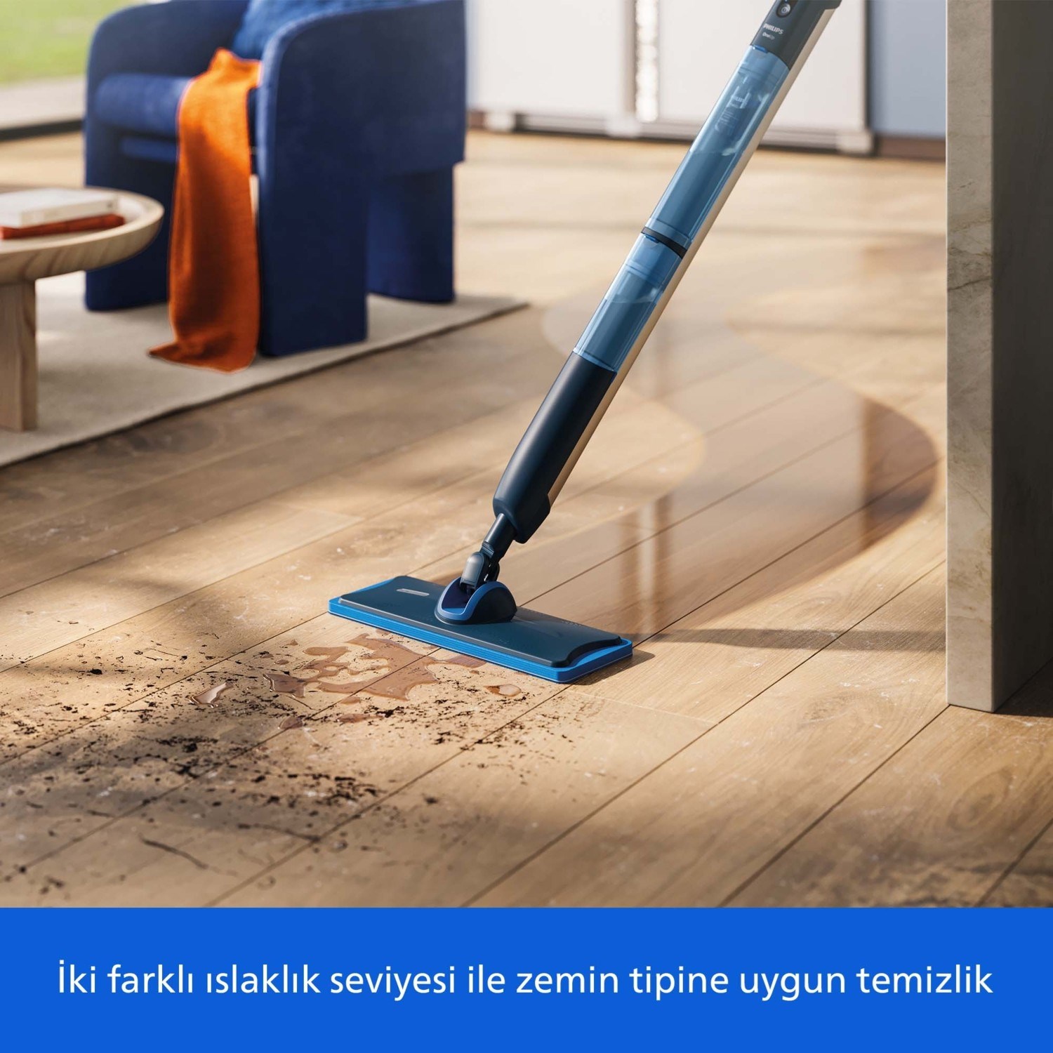 PHİLİPS 5000 Serisi OneUp Elektrikli Mop (XV5113/01) 8 PHİLİPS 5000 Serisi OneUp Elektrikli Mop (XV5113/01) - Görsel 8