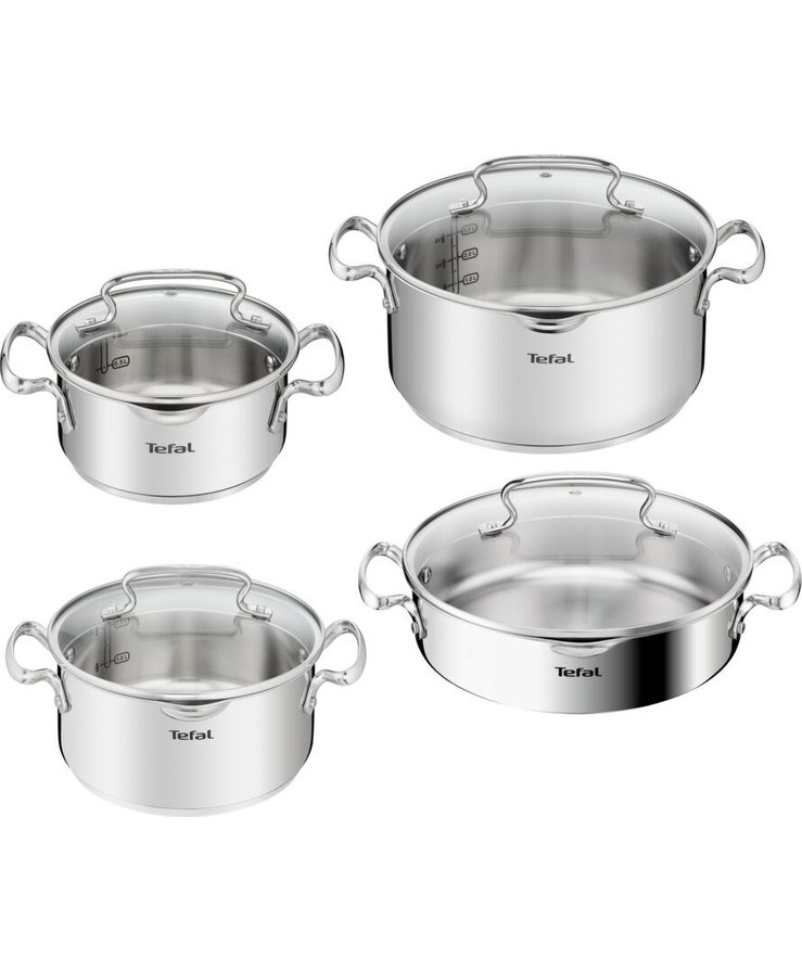 Duetto 8 Parça Çelik Tencere Seti