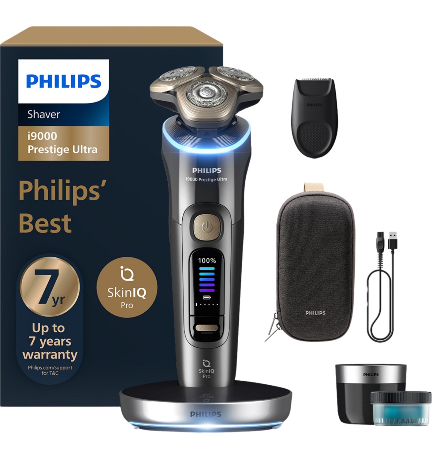 PHİLİPS Xp9402/31 I9000 Prestige Ultra Skinıq Pro İle Islak&Kuru Elektrikli Tıraş Makinesi