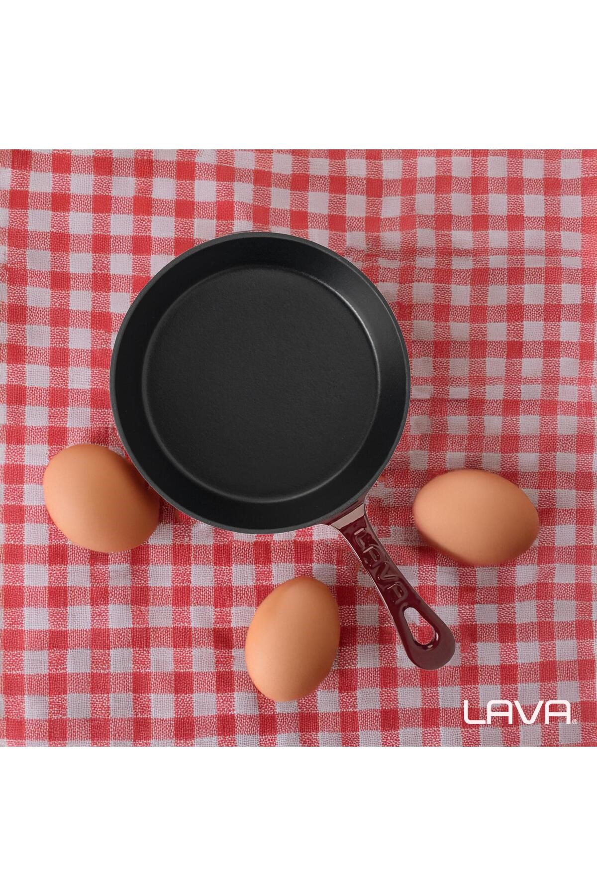 LAVA Döküm Yuvarlak Kızartma Tavası Yekpare Saplı LV ECO Y STV 20 BR 7 LAVA Döküm Yuvarlak Kızartma Tavası Yekpare Saplı LV ECO Y STV 20 BR - Görsel 7
