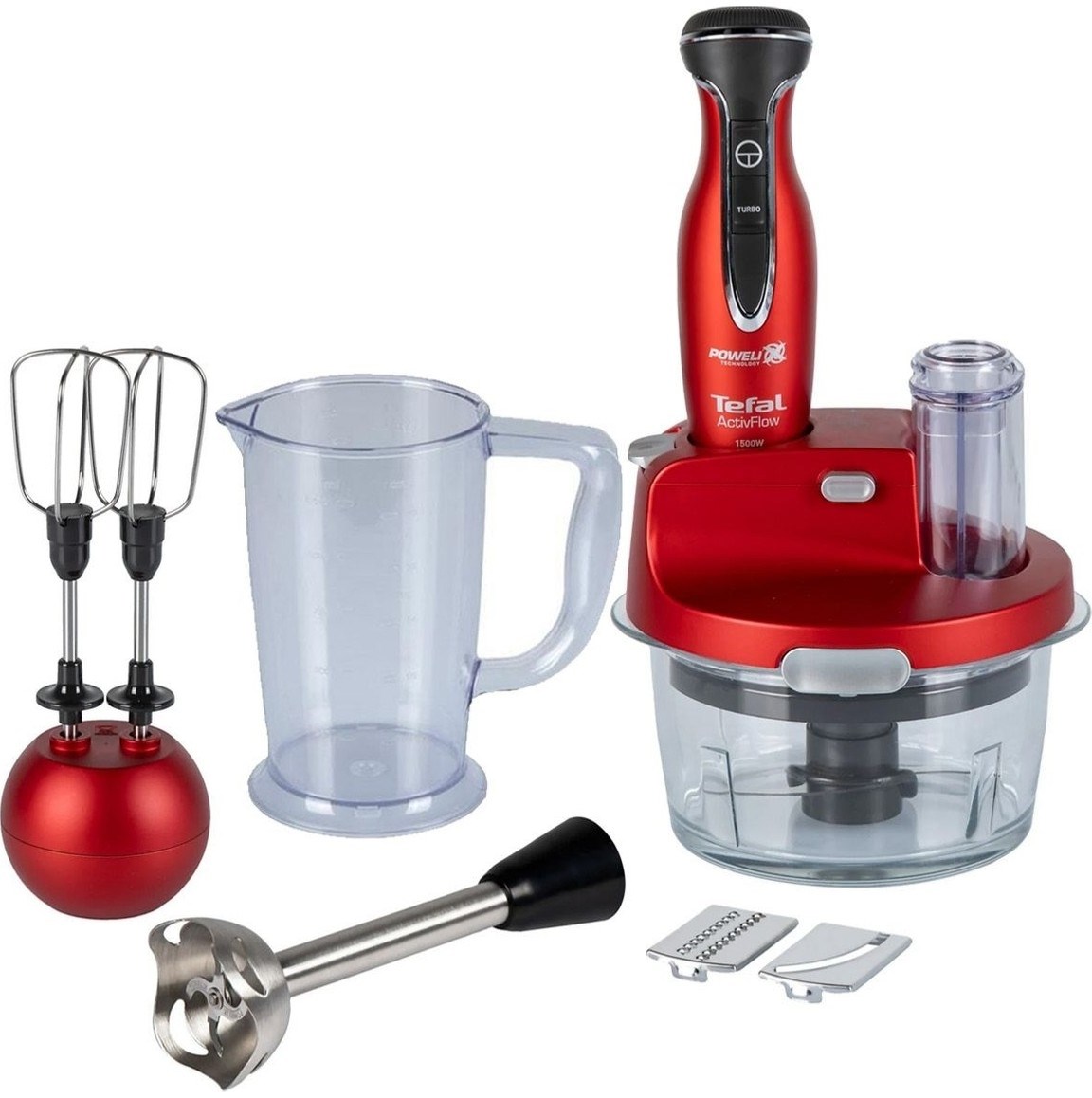 Powelix Activflow Expert 1500 Watt Blender Seti -9100059485 Kırmızı