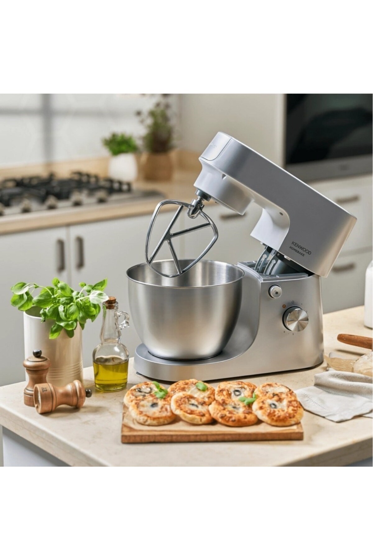 Homebake Pro Cam Blender Kıyma Makinesi 1400W 5 Lt Mutfak Şefi Stand Mikser KHH01.220SI 4 Homebake Pro Cam Blender Kıyma Makinesi 1400W 5 Lt Mutfak Şefi Stand Mikser KHH01.220SI - Görsel 4