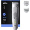 Vücut Tıraş Makinesi Series 3, +3 Aksesuar, Su Geçirmez, BG3530