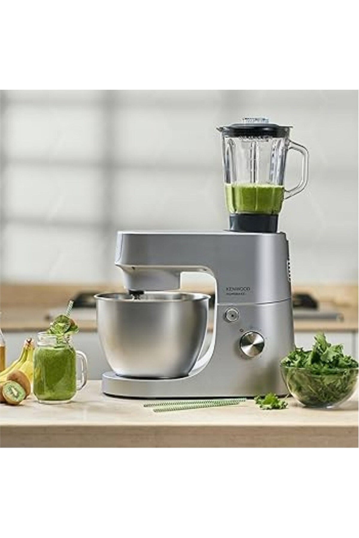 Homebake Pro Cam Blender Kıyma Makinesi 1400W 5 Lt Mutfak Şefi Stand Mikser KHH01.220SI 3 Homebake Pro Cam Blender Kıyma Makinesi 1400W 5 Lt Mutfak Şefi Stand Mikser KHH01.220SI - Görsel 3