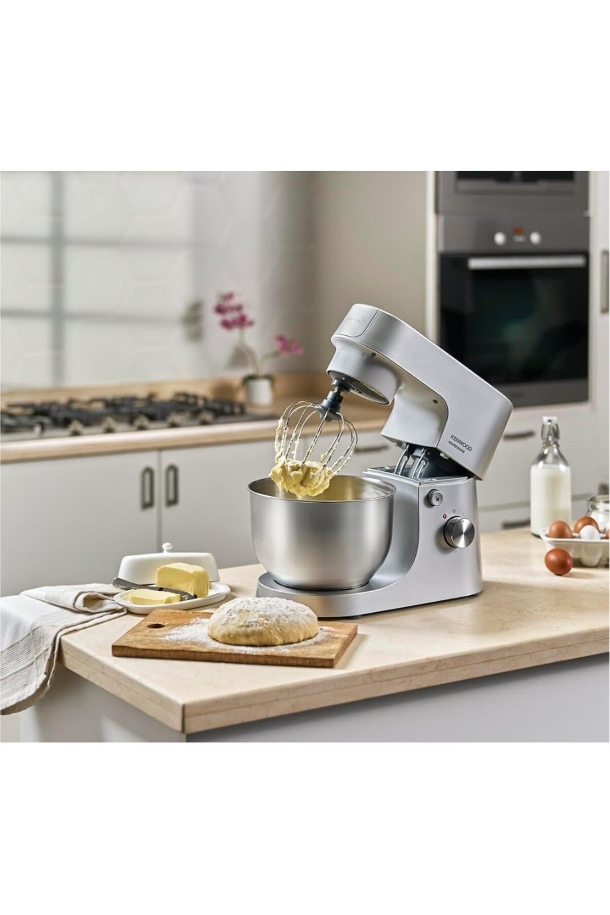 Homebake Pro Cam Blender Kıyma Makinesi 1400W 5 Lt Mutfak Şefi Stand Mikser KHH01.220SI 6 Homebake Pro Cam Blender Kıyma Makinesi 1400W 5 Lt Mutfak Şefi Stand Mikser KHH01.220SI - Görsel 6
