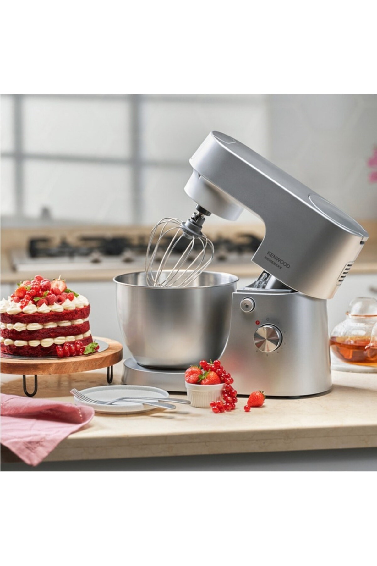 Homebake Pro Cam Blender Kıyma Makinesi 1400W 5 Lt Mutfak Şefi Stand Mikser KHH01.220SI 7 Homebake Pro Cam Blender Kıyma Makinesi 1400W 5 Lt Mutfak Şefi Stand Mikser KHH01.220SI - Görsel 7
