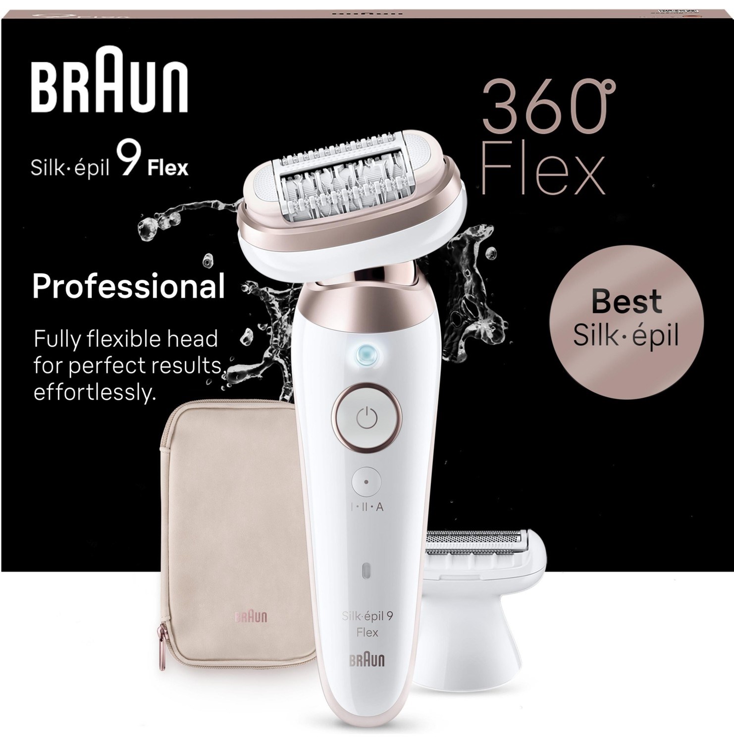 BRAUN Silk-Épil 9 Islak ve Kuru Epilatör-SE9030