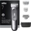 BRAUN Vücut Tıraş Makinesi Series 7, +6 Aksesuar, Kompakt, Smartlight, BG7550
