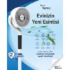 AURA Vento 360° Uzaktan Kumandalı Ayaklı Vantilatör 30 W Güç ile Yüksek Performans Sunar