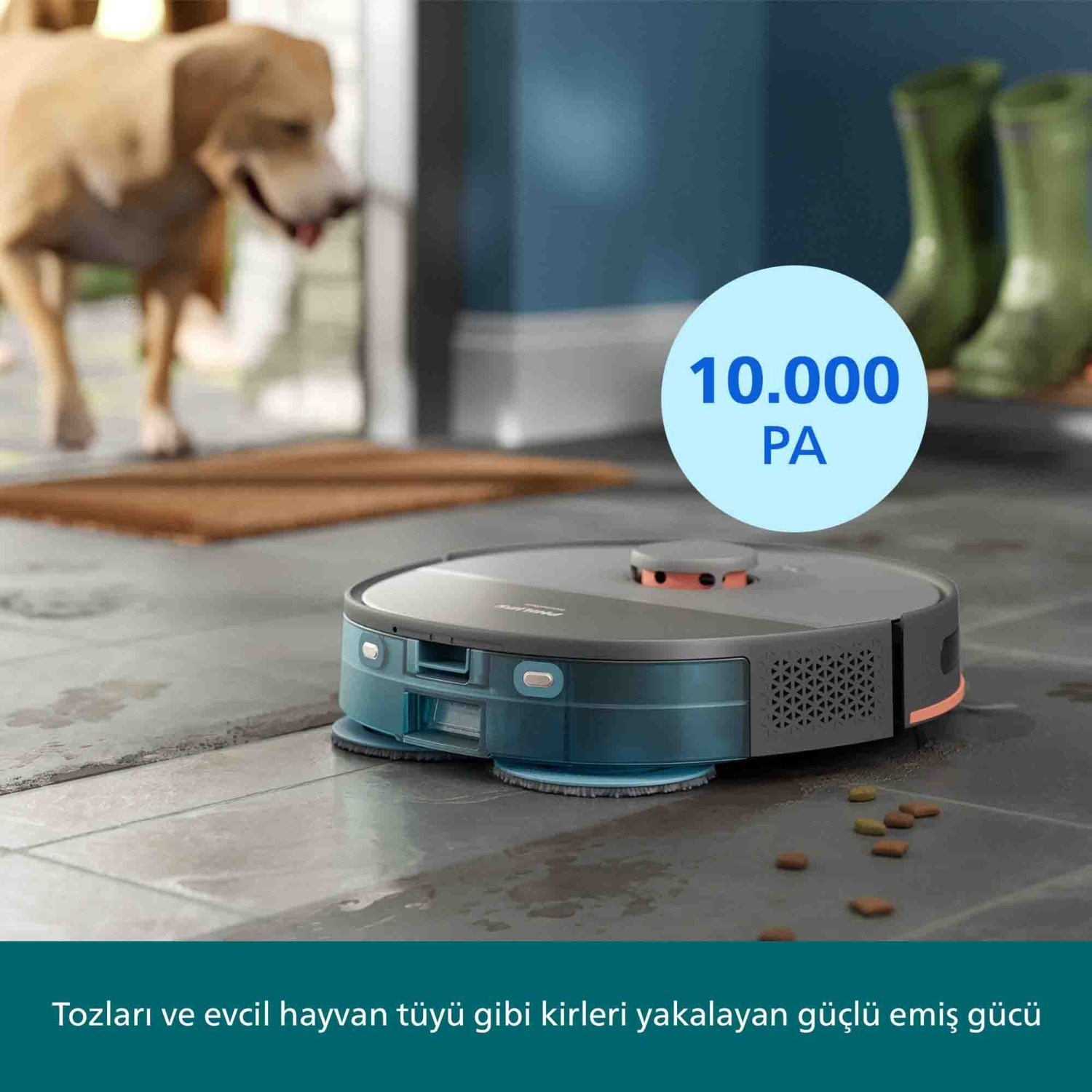 PHİLİPS 5000 Serisi XU5100/10 Islak & Kuru robot Süpürge 1 PHİLİPS 5000 Serisi XU5100/10 Islak & Kuru robot Süpürge