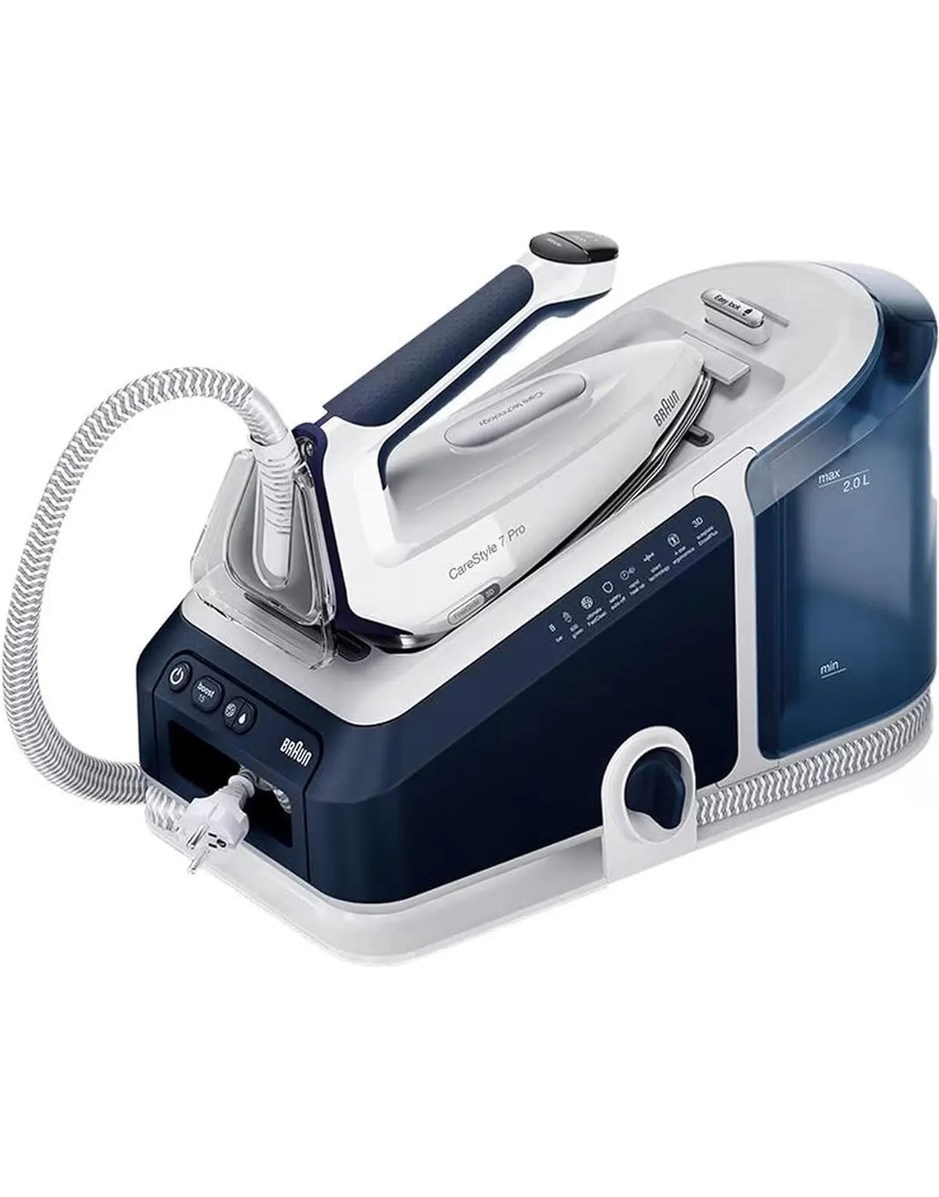 BRAUN Carestyle 7 Pro Buhar Jeneratörlü Ütü Dikey Buharlama, Icare, Eloxal Plus, Turbo Modu -IS7282