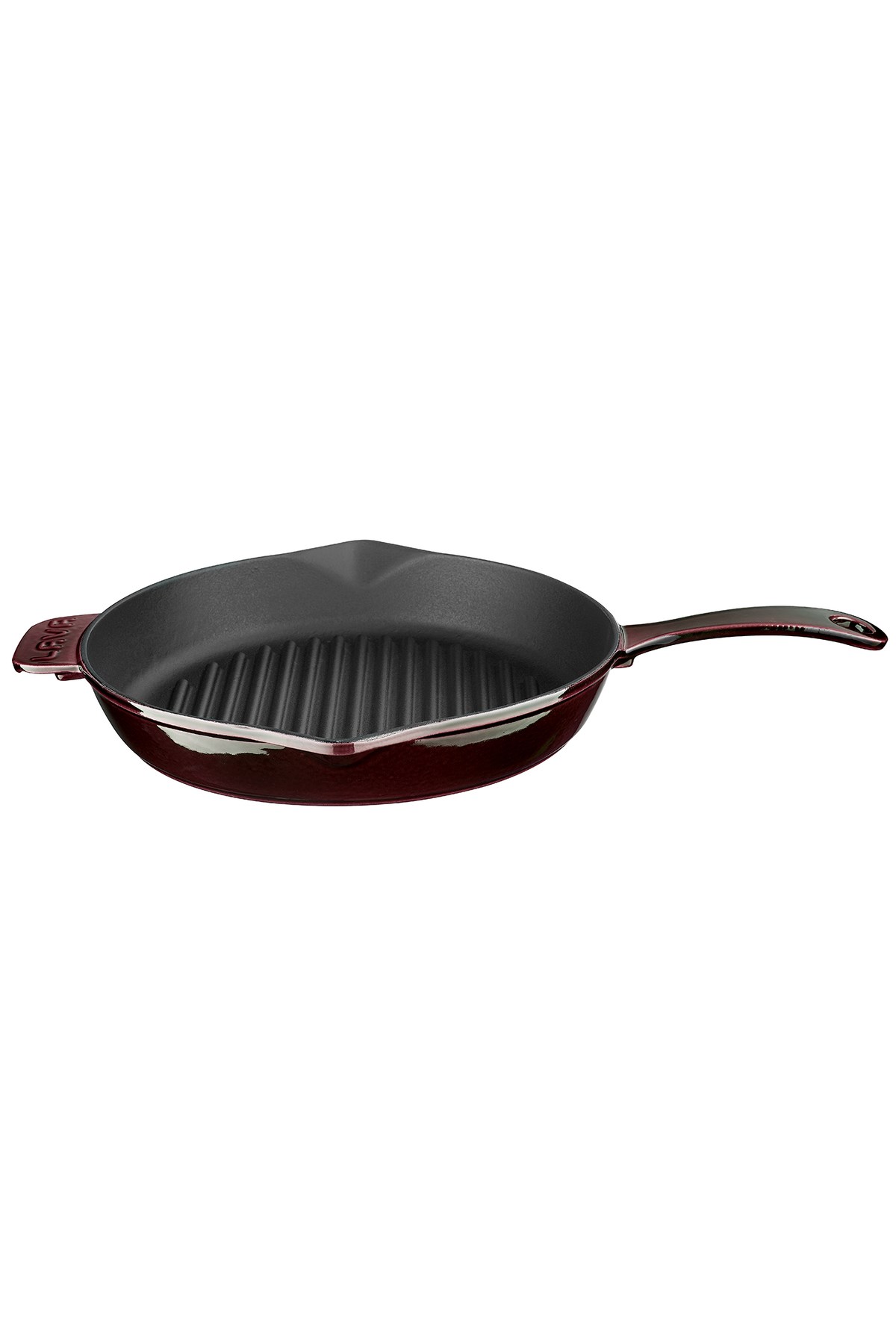 LAVA YUVARLAK SAPLI IZGARA TAVA ÇAP 28 CM MAJOLIKA MOR 1 LAVA YUVARLAK SAPLI IZGARA TAVA ÇAP 28 CM MAJOLIKA MOR