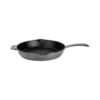 LAVA YUVARLAK SAPLI IZGARA TAVA ÇAP 28 CM MAJOLIKA GRİ