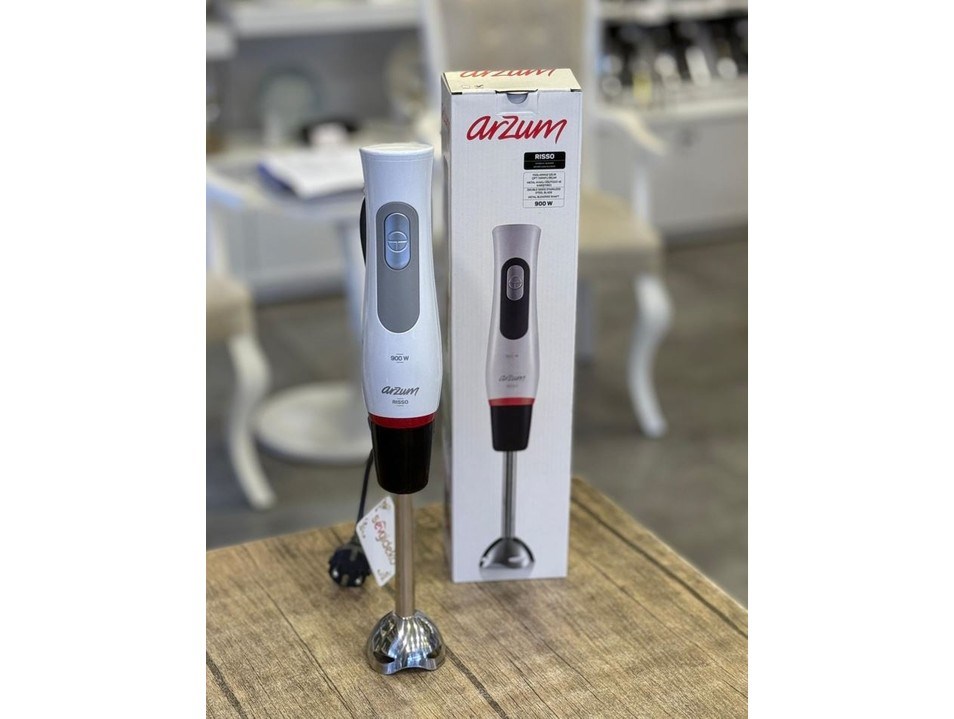ARZUM AR1203-02 Risso El Tipi Blender 900 W -BEYAZ
